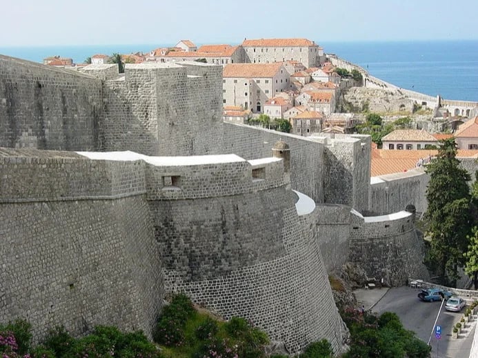 Dubrovnik's impressive walls