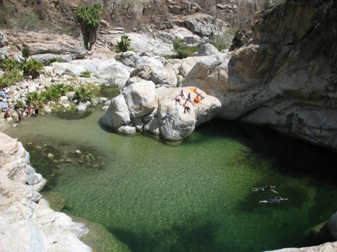 Swimming at Fox Canyon
