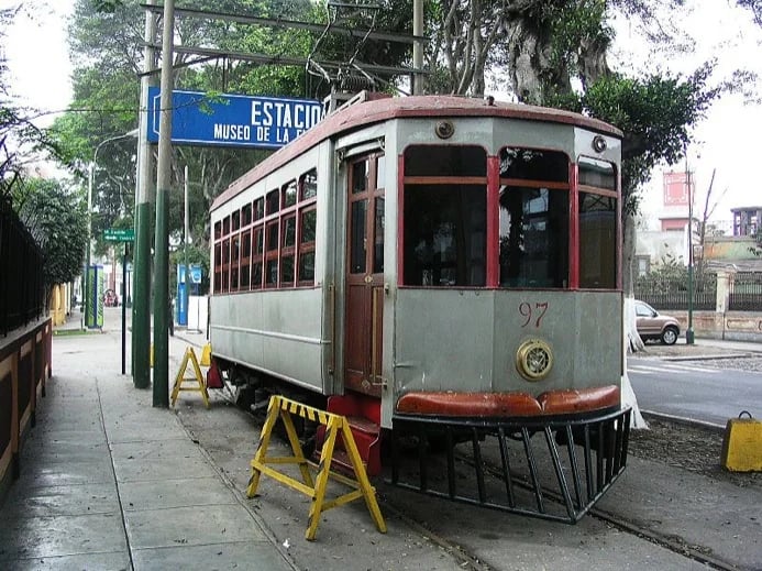 Old Tram in Barranca Neighbourhood