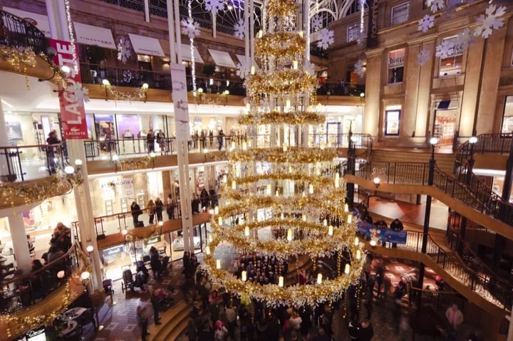 Princes Square at Christmas Time