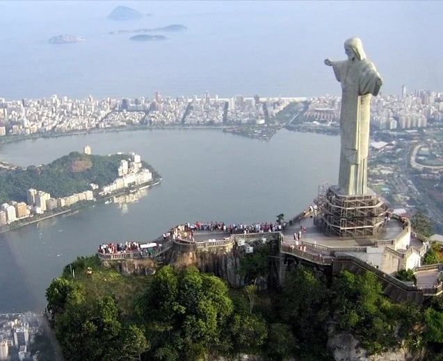 Christ the Redeemer on top of Corcovado