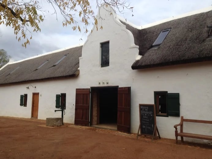 The converted barn at Babylonstoren
