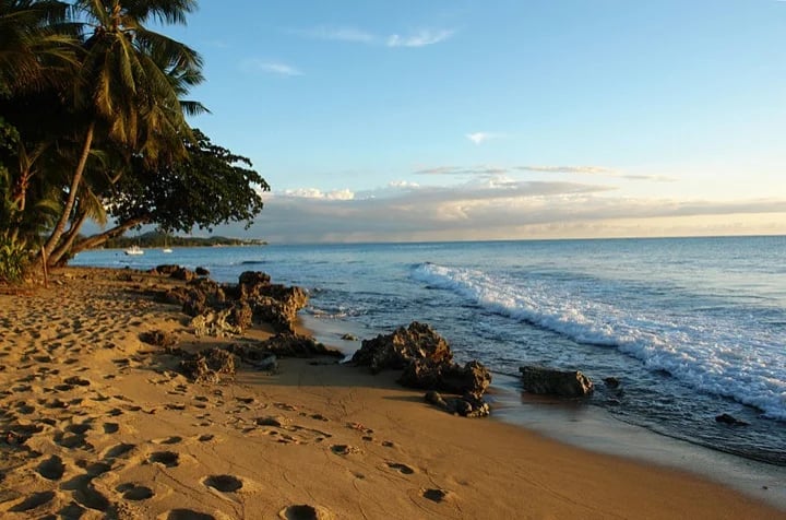 Slice of beach paradise in Puerto Rico