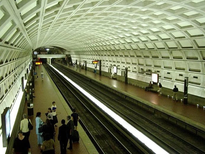 Washington's Metro Stations are clean and convenient