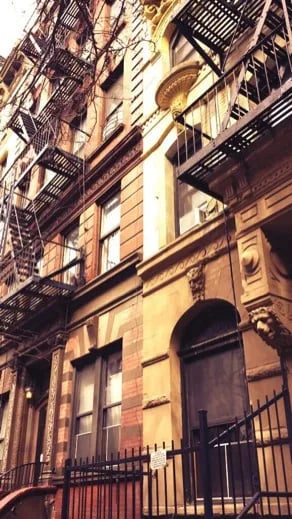 Love the fire escapes in the East Village
