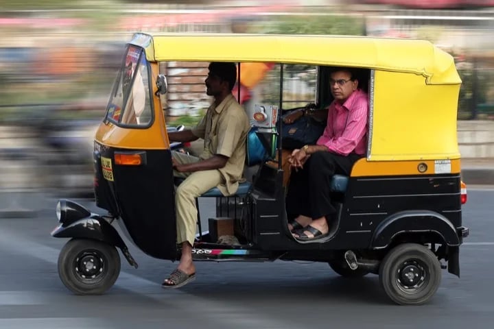 Auto rickshaw in Delhi