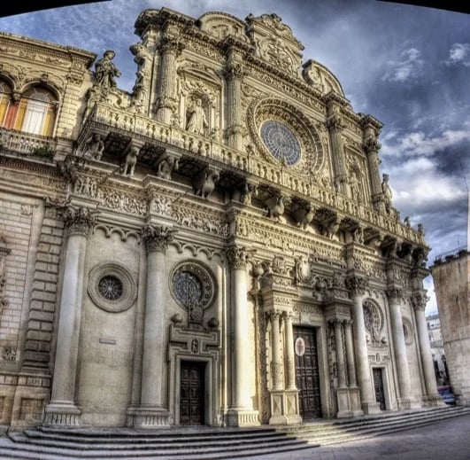 Lecce, a town in Apulia