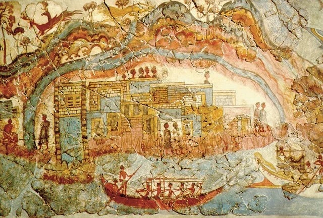 Fresco from Akrotiri