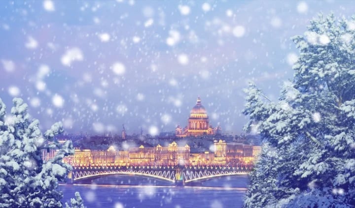 Christmas in Saint Petersburg