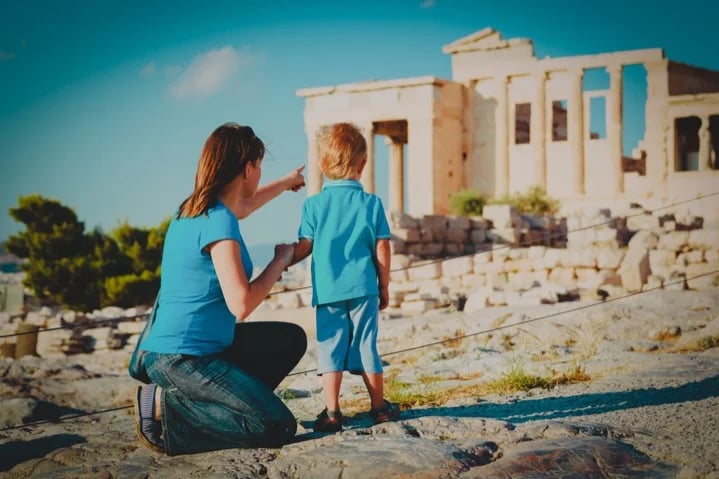 Athens with kids