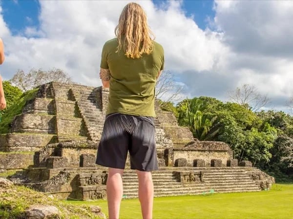 Altun Ha Mayan site & cave tubing