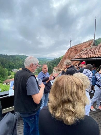 guiding at bran castle