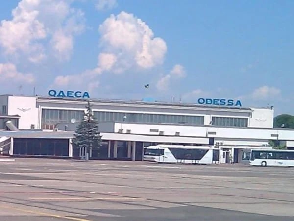 Between Odessa Airport and City Center