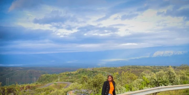 Elgeyo Marakwet  escarpment view point deep inside Rift valley