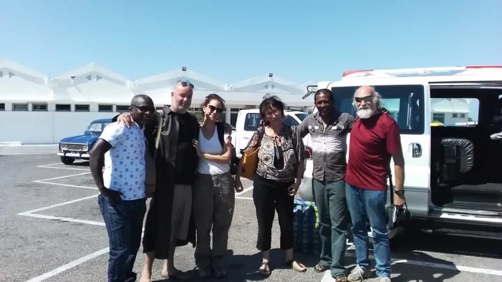 My guests are from Israel. we are at Toliara airport and take a flight to Antananarivo