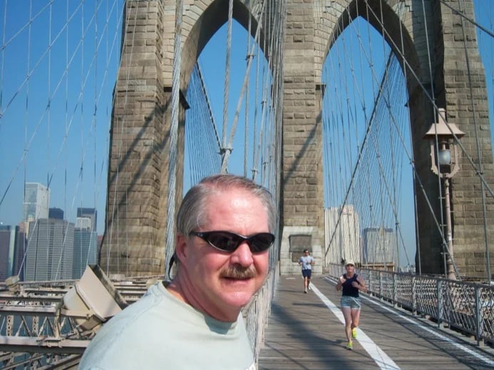 An Urban Hike on the Brooklyn Bridge.