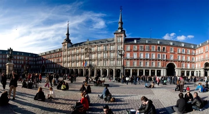 View of Plaza Mayor - Habsburg's Madrid