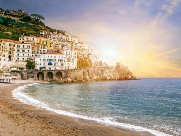 Full day tour in the Amalfi coast and Pompeii up to 3 people