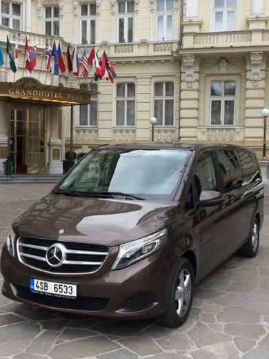 My car on private tour to Karlovy Vary(Carlsbad)