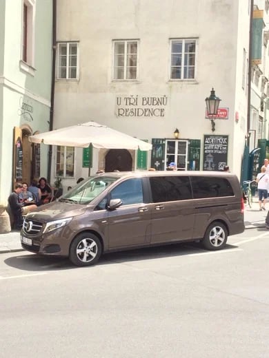 My new very comfortable minivan Mercedes V class