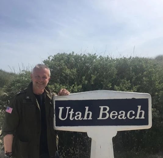 Utah Beach. Normandy