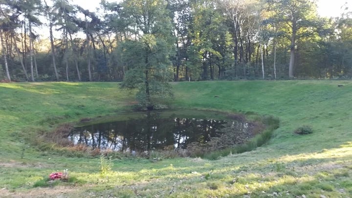 The caterpillar mine crater Hill 60