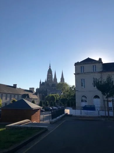 Bayeux city center