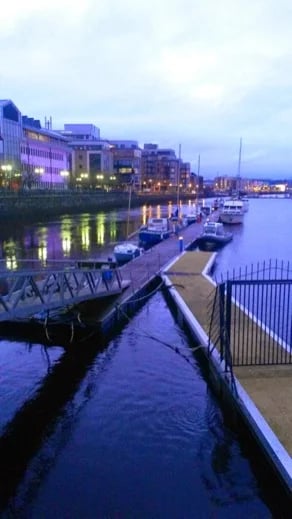 Derry Quay second largest immigration port in Ireland during the great hunger.