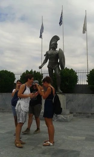 Sightseeing in Sparta
