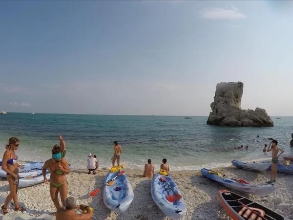 Kayaking Tour on Riviera del Conero - Half Day Tour