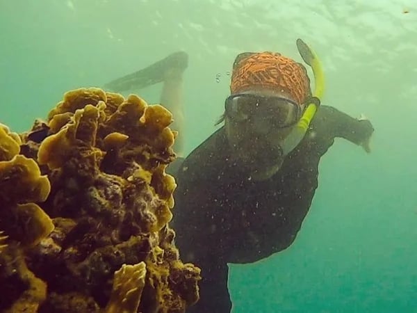 Snorkeling on the Caribbean side of Panama - Portobelo