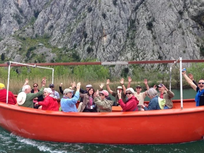 Spring excursion on Cetina river