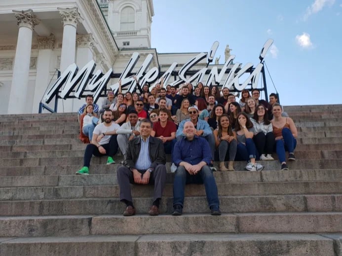 Welcome international students from Grenoble