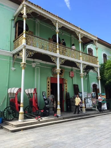 Penang Heritage: Pinang Peranakan Museum - Local born Chinese tycoon house