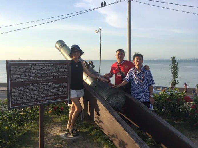 Penang Heritage: Fort Cornwallis - Dutch cannon square