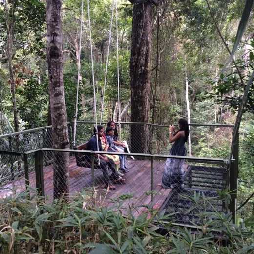 Penang Hill - Giant Swing at Habitat