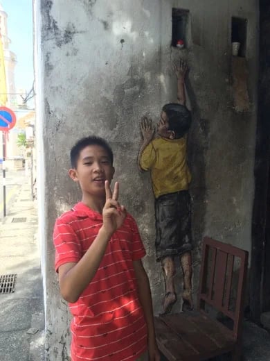 Street Art - Climbing Wall