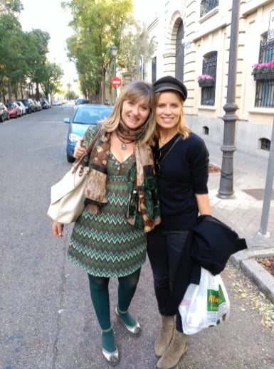 With Kim Dickenson (Fear the walking Dead). 2015