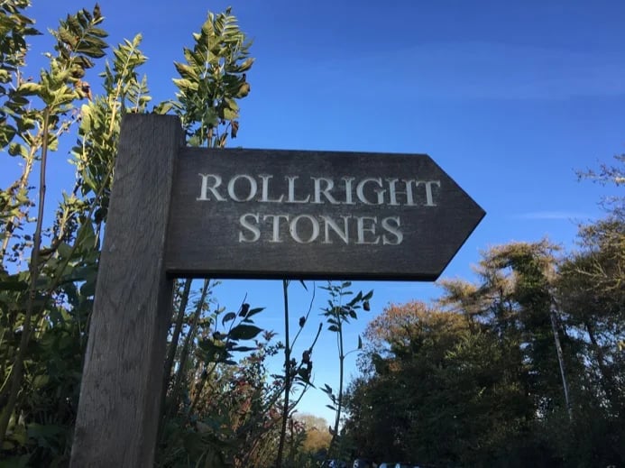 Rollright Stones in the Cotswolds ... a prehistoric stone circle. There are thousands in the UK although most visitors only know of Stonehenge