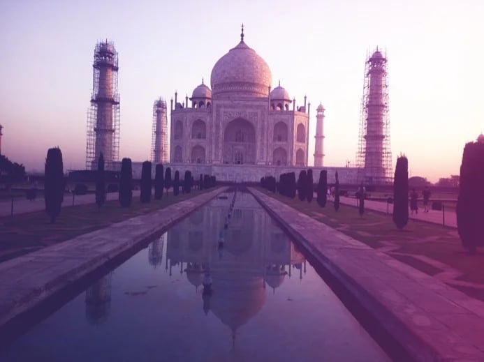 Taj changing moods....