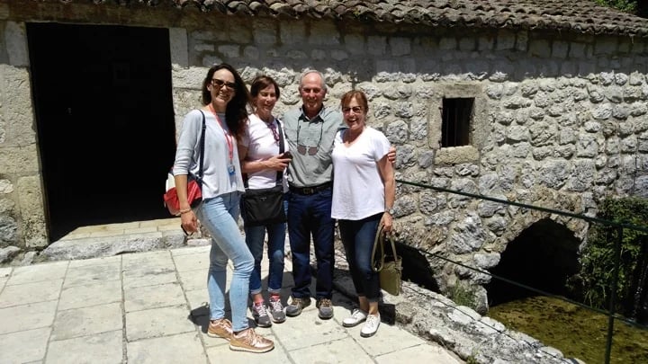 Helen,Matthew and Deborah-new friends!