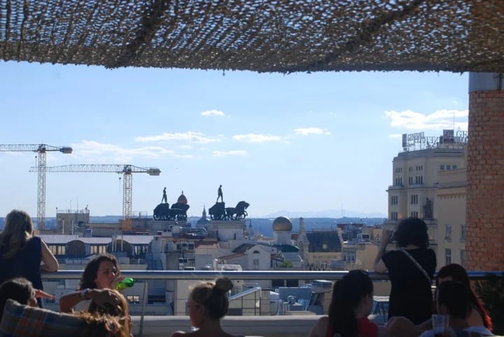 Rooftop of Circulo de Bellas Artes
