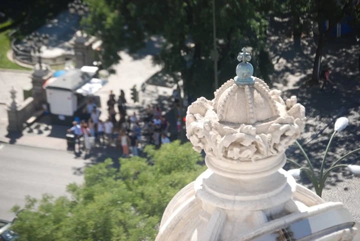 Paseo del Prado from the Rooftop of Centro Centro