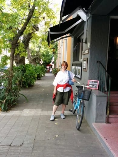 Michelle in Colonia del Sacramento