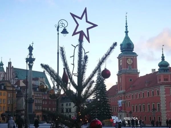 Christmas Private Warsaw Orientation Walking tour
