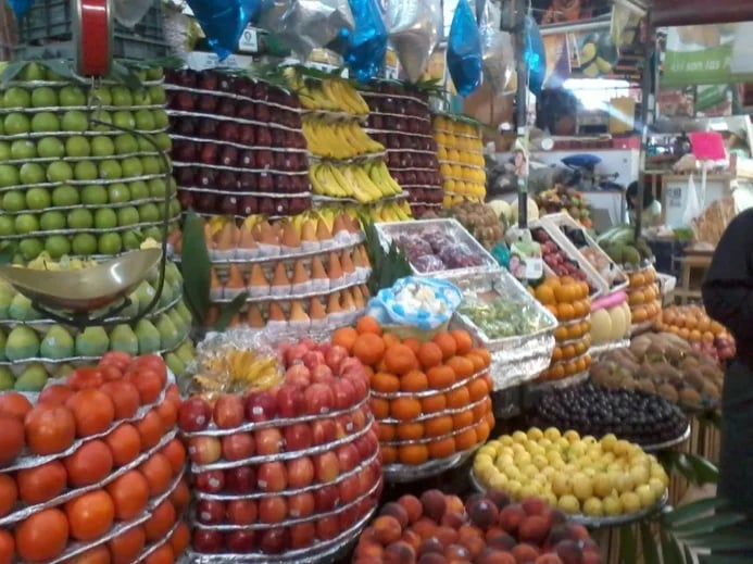 Colorful markets