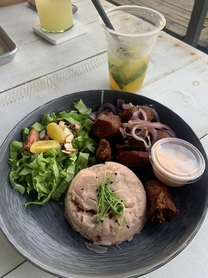Lunch by the ocean!