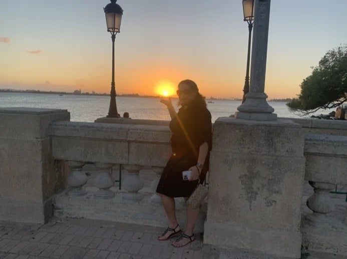 Sunset walking city Tour