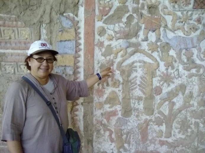 At Huaca Sol y Luna