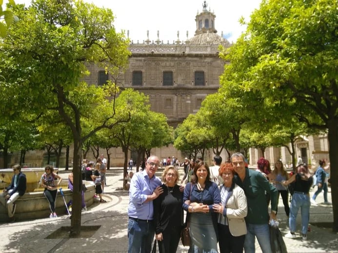 This four are friends since 40 years ago! they rock sharing their love for travelling for so long! It was a fantastic tour!